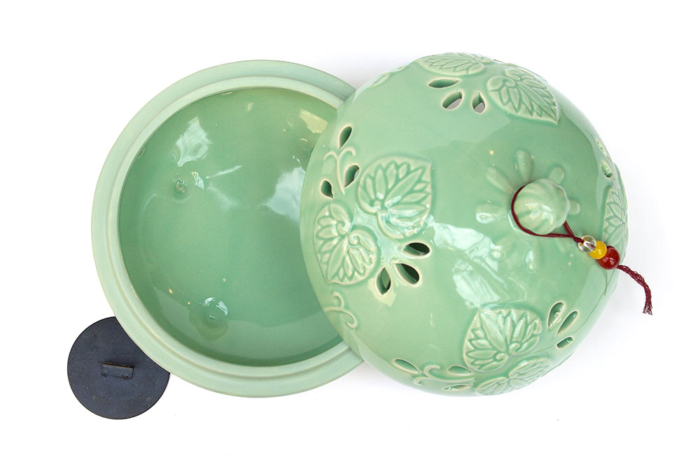 DECO 陶器蚊遣り 葵(あおい)