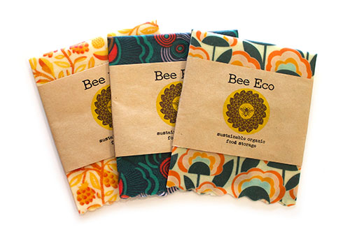 Bee Eco Wrap ビーエコラップ(みつろうラップ) Sサイズ