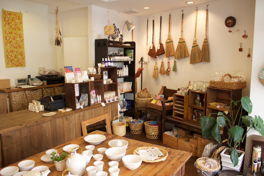 店内の風景